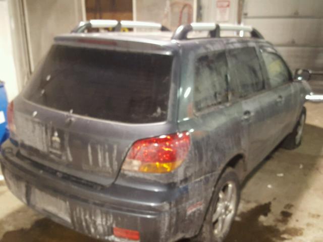 JA4LZ31G33U093670 - 2003 MITSUBISHI OUTLANDER GRAY photo 4