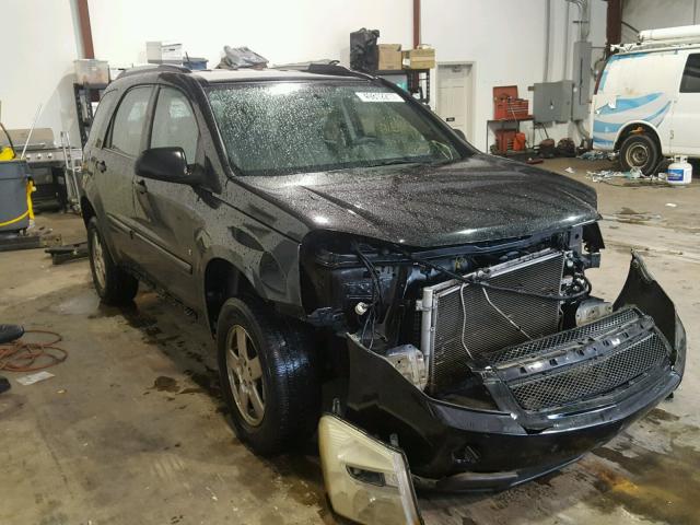 2CNDL13F976253782 - 2007 CHEVROLET EQUINOX LS BLACK photo 1