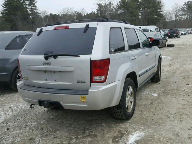 1J8GR48K47C536775 - 2007 JEEP GRAND CHER SILVER photo 4