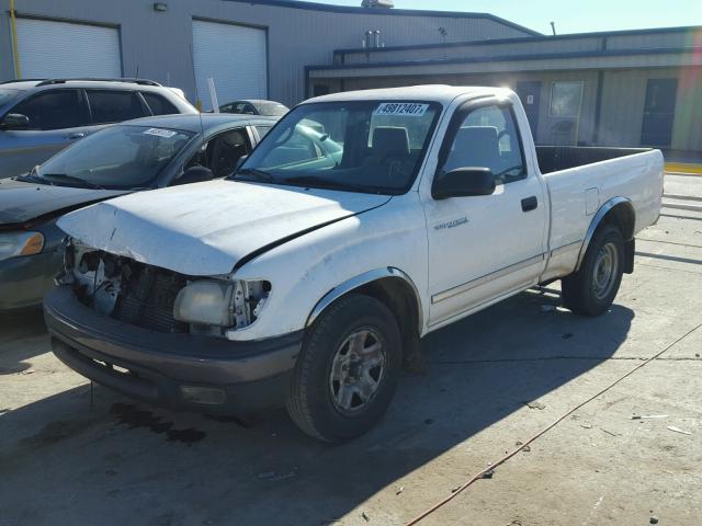 5TENL42N82Z133704 - 2002 TOYOTA TACOMA WHITE photo 2