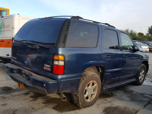 1GKEK63U05J172259 - 2005 GMC YUKON DENA TEAL photo 4