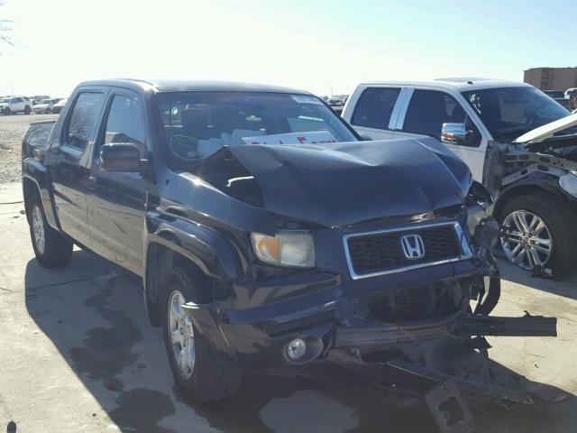 2HJYK16526H536728 - 2006 HONDA RIDGELINE BLACK photo 1