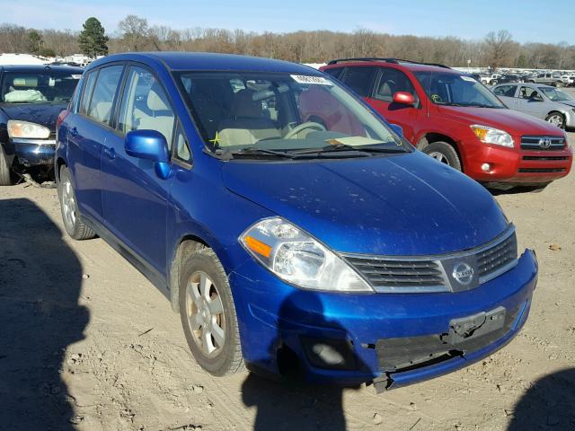 3N1BC13E19L474412 - 2009 NISSAN VERSA S BLUE photo 1