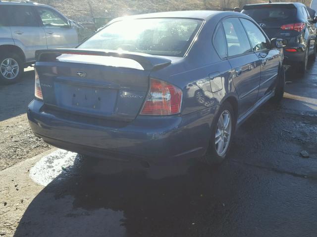 4S3BL616857227330 - 2005 SUBARU LEGACY 2.5 BLUE photo 9