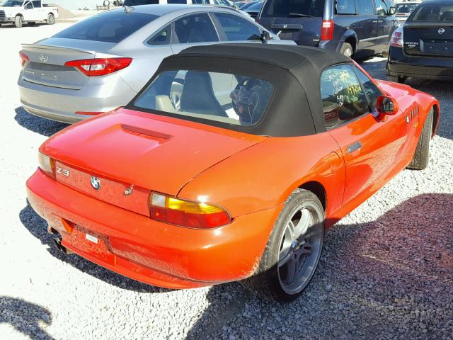 4USCH7327VLE01933 - 1997 BMW Z3 1.9 RED photo 4