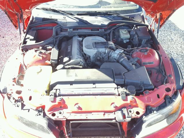 4USCH7327VLE01933 - 1997 BMW Z3 1.9 RED photo 7