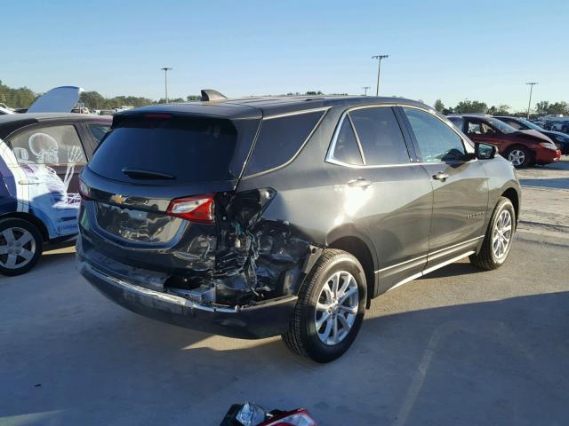 3GNAXJEV6JL100576 - 2018 CHEVROLET EQUINOX LT GRAY photo 4