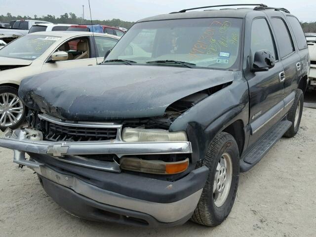 1GNEC13V32R137546 - 2002 CHEVROLET TAHOE C150 GREEN photo 2