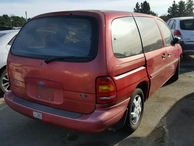 2FMDA5146WBA15229 - 1998 FORD WINDSTAR W RED photo 4