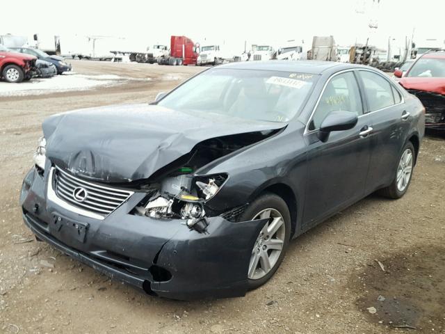 JTHBJ46G692279326 - 2009 LEXUS ES 350 GRAY photo 2