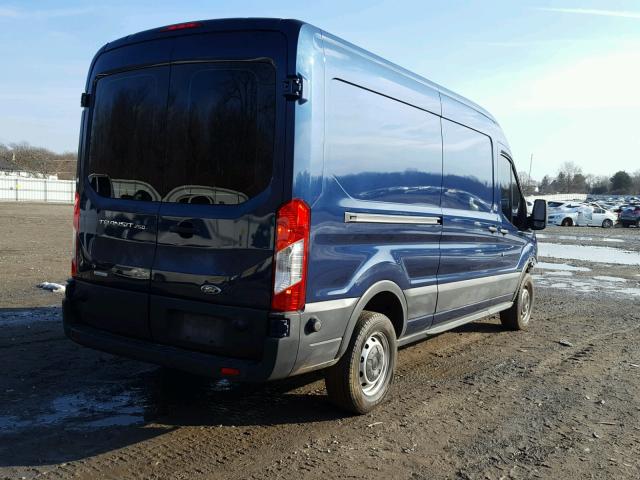 1FTNR2CG0FKA48515 - 2015 FORD TRANSIT T- BLUE photo 4