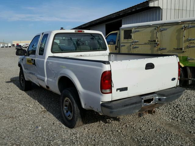 1FTNX21P23EB49302 - 2003 FORD F250 SUPER WHITE photo 3