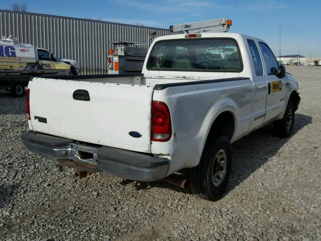 1FTNX21P23EB49302 - 2003 FORD F250 SUPER WHITE photo 4