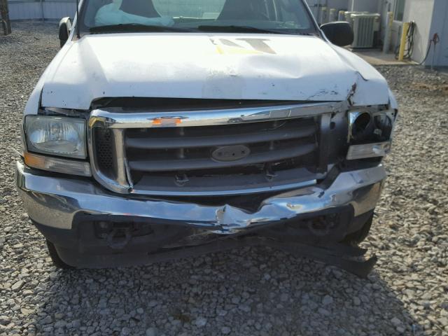 1FTNX21P23EB49302 - 2003 FORD F250 SUPER WHITE photo 7