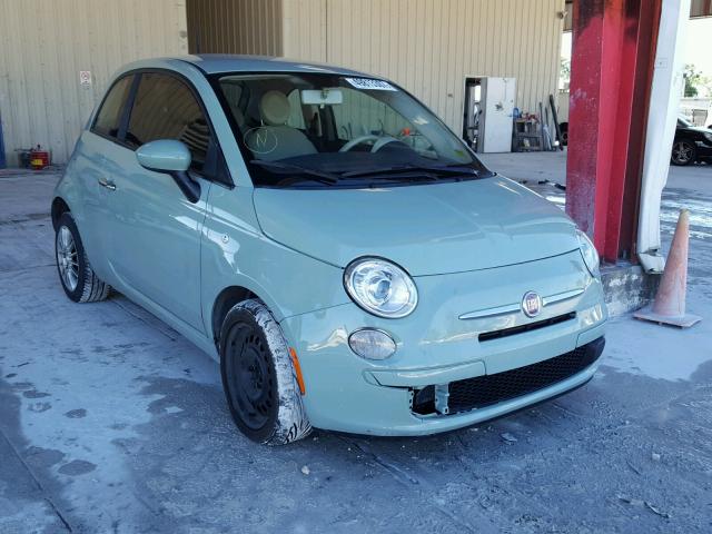 3C3CFFAR5DT554630 - 2013 FIAT 500 POP GREEN photo 1