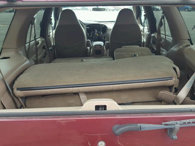 1FMRU1761XLB13357 - 1999 FORD EXPEDITION MAROON photo 9