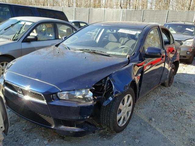 JA32U2FU9EU008051 - 2014 MITSUBISHI LANCER ES/ BLUE photo 2