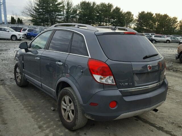 3GSCL33P68S724749 - 2008 SATURN VUE XE GRAY photo 3