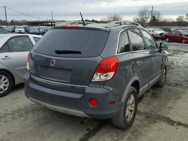 3GSCL33P68S724749 - 2008 SATURN VUE XE GRAY photo 4