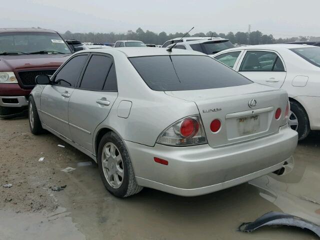 JTHBD182110014370 - 2001 LEXUS IS 300 SILVER photo 3