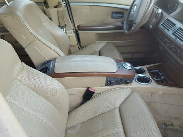 WBAGN63422DR04779 - 2002 BMW 745 LI TAN photo 5