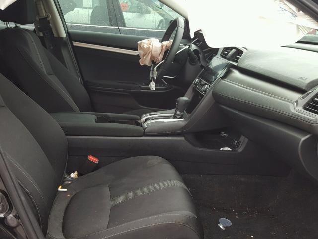 19XFC2F70HE006322 - 2017 HONDA CIVIC EX BLACK photo 5