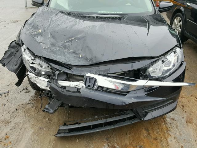 19XFC2F70HE006322 - 2017 HONDA CIVIC EX BLACK photo 7