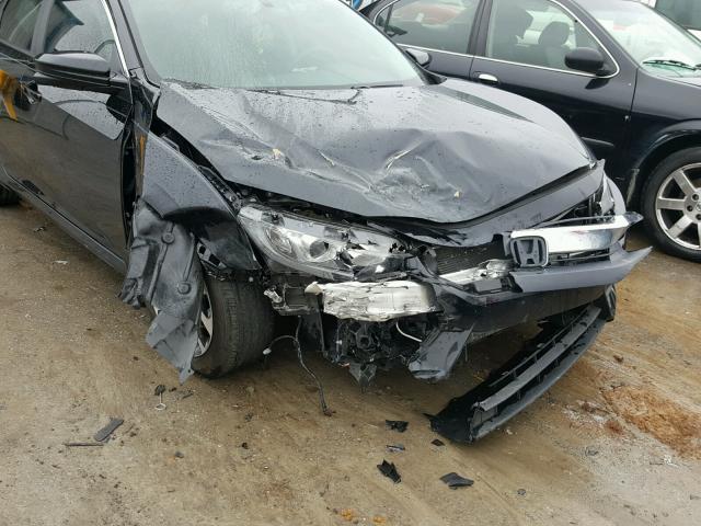 19XFC2F70HE006322 - 2017 HONDA CIVIC EX BLACK photo 9