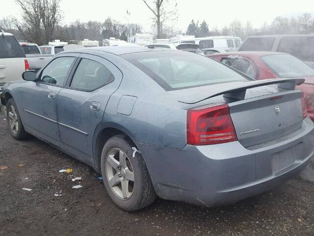 2B3KA43G07H837568 - 2007 DODGE CHARGER SE BLUE photo 3