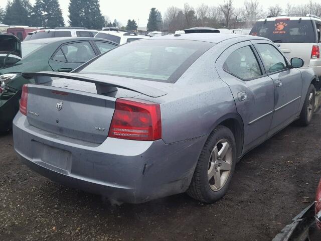 2B3KA43G07H837568 - 2007 DODGE CHARGER SE BLUE photo 4