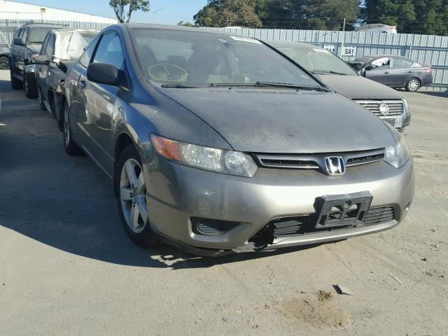 2HGFG12828H550419 - 2008 HONDA CIVIC EX GRAY photo 1