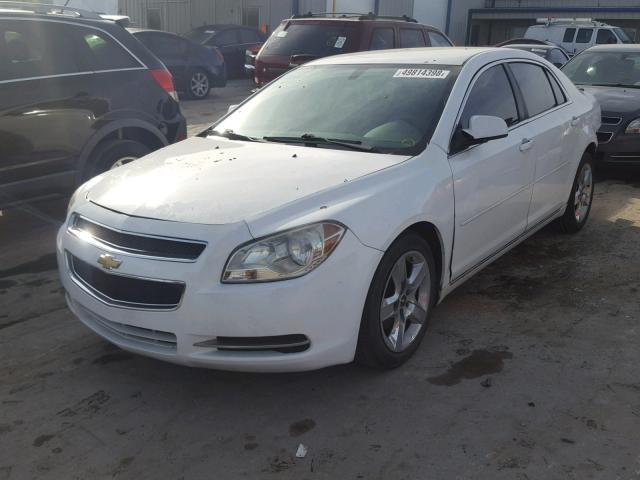 1G1ZH57B994254938 - 2009 CHEVROLET MALIBU 1LT WHITE photo 2