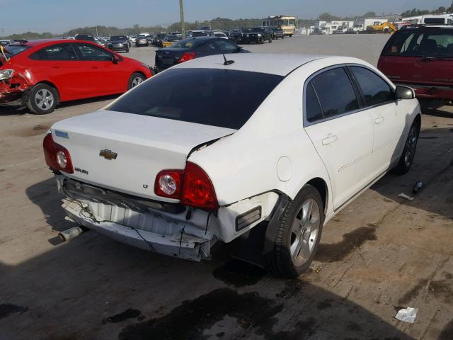 1G1ZH57B994254938 - 2009 CHEVROLET MALIBU 1LT WHITE photo 4