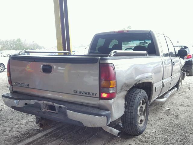 2GCEC19T021265945 - 2002 CHEVROLET SILVERADO TAN photo 4