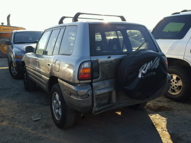 JT3GP10V2Y7065273 - 2000 TOYOTA RAV4 GRAY photo 3