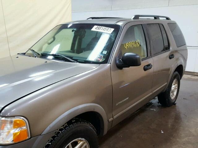 1FMZU72E62ZB68216 - 2002 FORD EXPLORER X GRAY photo 10