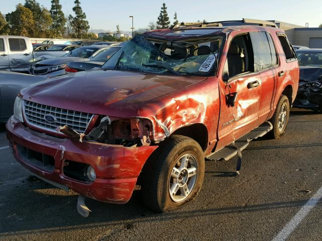 1FMZU73K45ZA35138 - 2005 FORD EXPLORER X RED photo 2