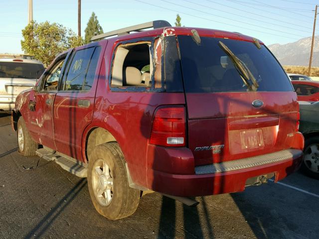 1FMZU73K45ZA35138 - 2005 FORD EXPLORER X RED photo 3