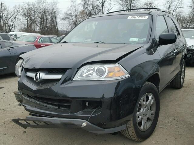 2HNYD18904H504656 - 2004 ACURA MDX TOURIN BLACK photo 2