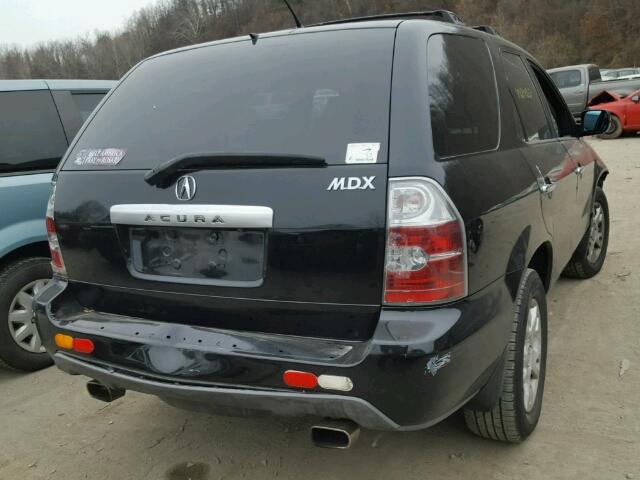 2HNYD18904H504656 - 2004 ACURA MDX TOURIN BLACK photo 4