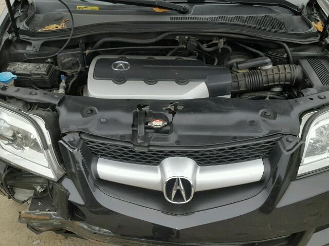 2HNYD18904H504656 - 2004 ACURA MDX TOURIN BLACK photo 7