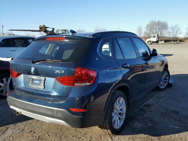 WBAVL1C56FVY25771 - 2015 BMW X1 XDRIVE2 BLUE photo 4