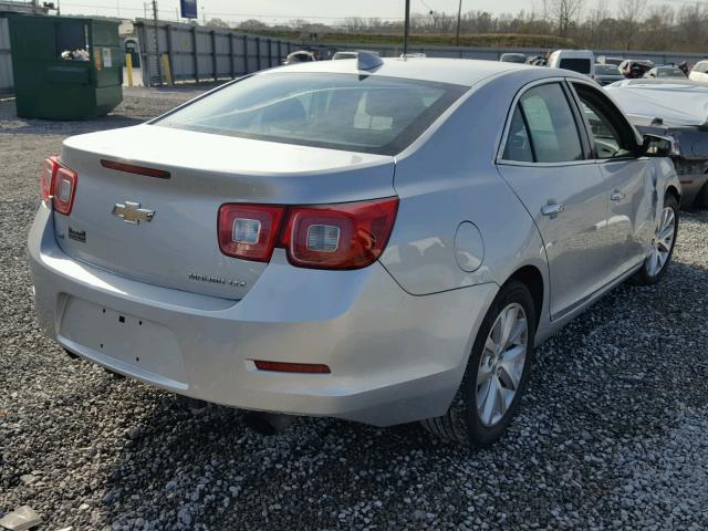 1G11F5SL6FU114716 - 2015 CHEVROLET MALIBU LTZ SILVER photo 4