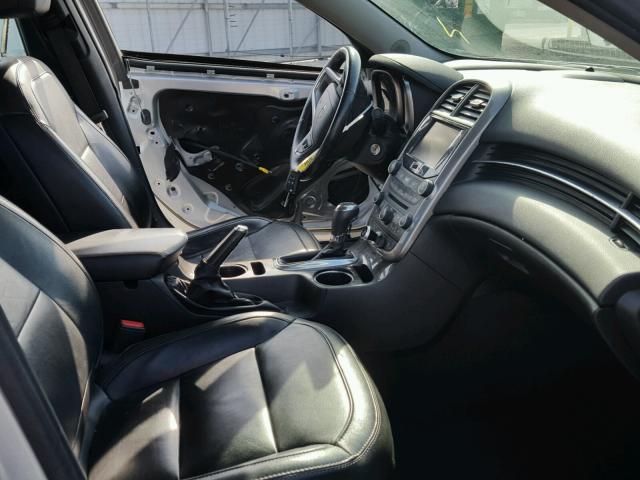 1G11F5SL6FU114716 - 2015 CHEVROLET MALIBU LTZ 银色 照片 5