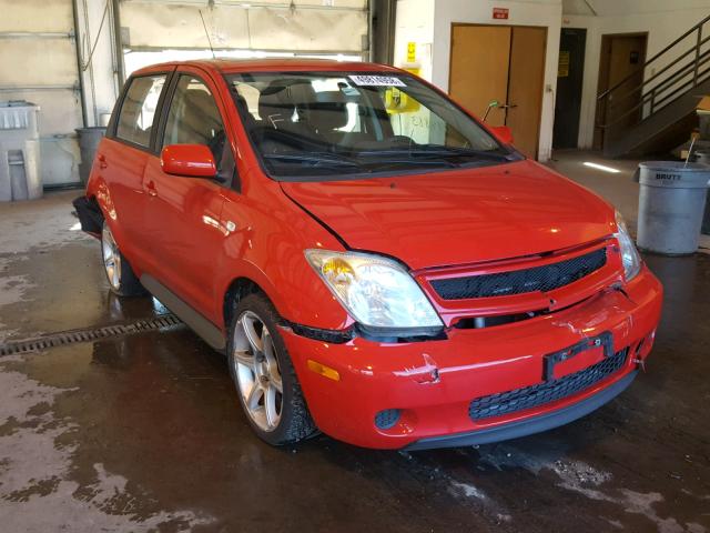 JTKKT624350100029 - 2005 TOYOTA SCION XA RED photo 1