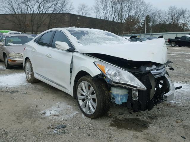 KMHFH4JG6CA162022 - 2012 HYUNDAI AZERA GLS WHITE photo 1