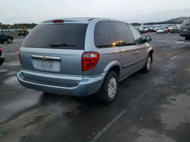 1A4GP45R56B733323 - 2006 CHRYSLER TOWN & COU BLUE photo 4