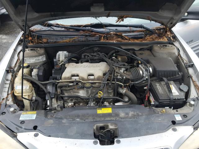 1G2NG52E3YM881955 - 2000 PONTIAC GRAND AM S ვერცხლისფერი ფოტო 7