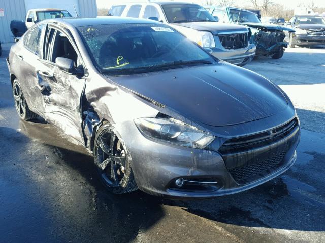 1C3CDFBB6FD225371 - 2015 DODGE DART SXT BLACK photo 1