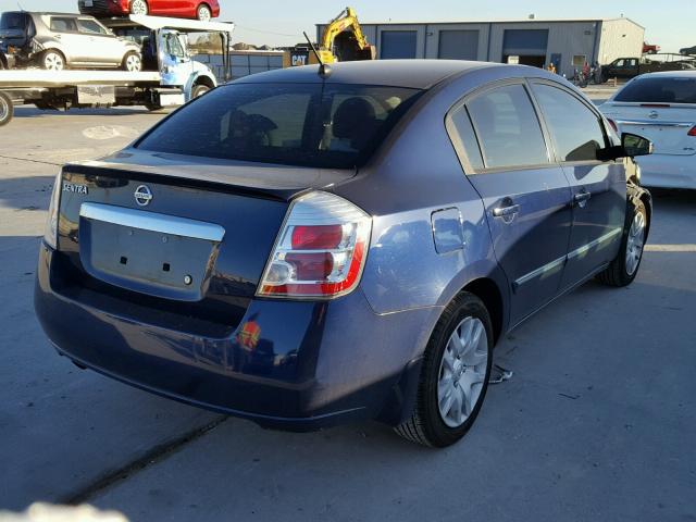 3N1AB6AP7AL692911 - 2010 NISSAN SENTRA 2.0 BLUE photo 4